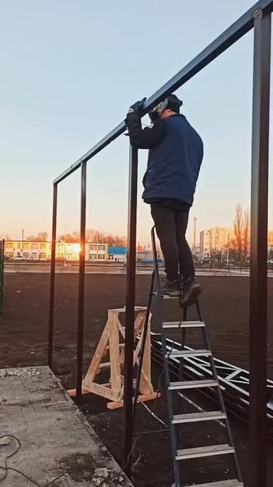 Сварка навесы металлоконструкций
