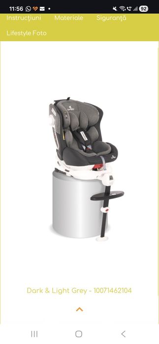 Vand scaun auto pentru copii  0-36kg