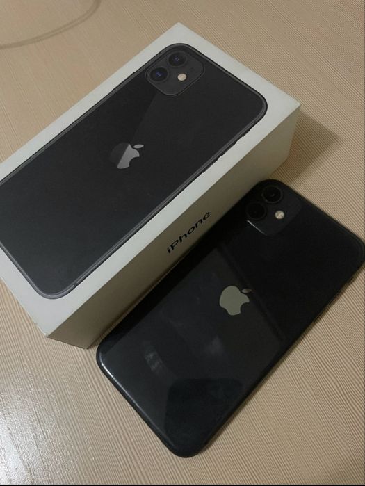 Айфон 11 акб 73%  128 гб