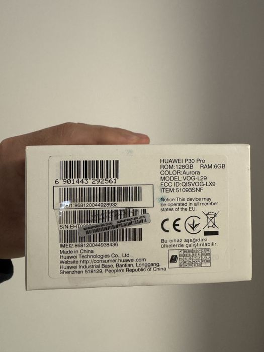 Huawei p30 pro Aurora 128GB