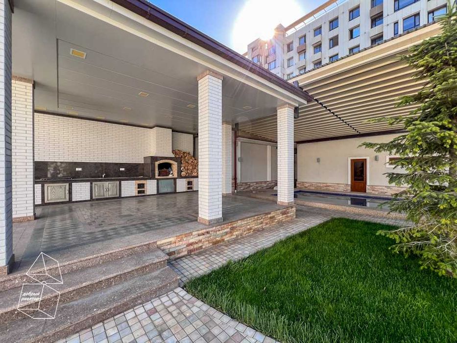 (Добрый) 4 квартал, 15 соток, 3 уровня, Крытый бассейн с подогревом