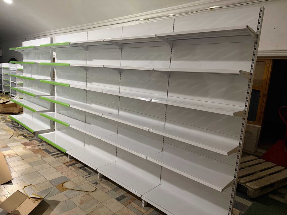 Oziq-ovqat do'kon uchun stellajlar | Стеллажи для продуктовый магазина