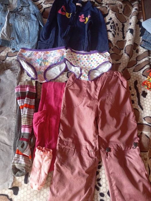 Пакет вещей на девочку 5 лет