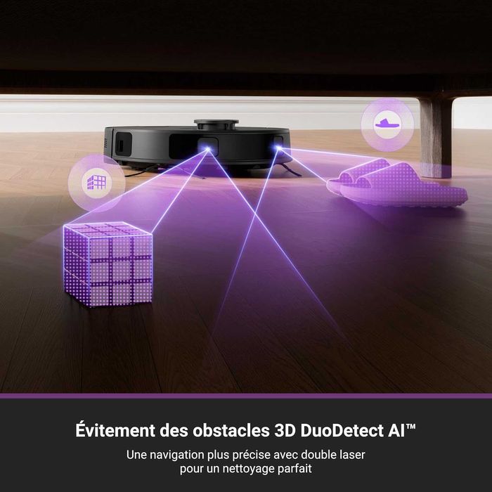 Роботизирана прахосмукачка Eureka E20 Plus 8000 Pa автоматична станция