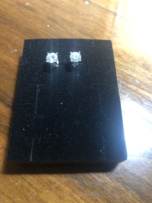 Серебряные сережки