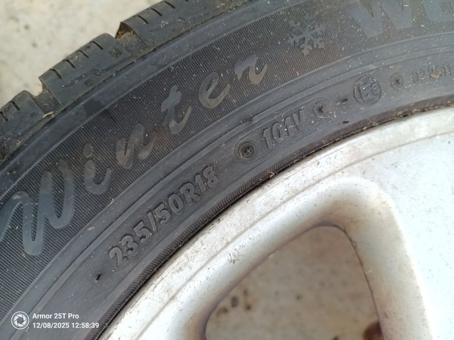 Джанти 18 ки  с зимни гуми за Vw и Audi