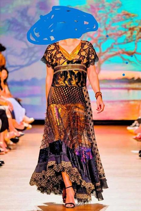 Rochie ocazie din colectia Terra Nostra designer Liza Panait