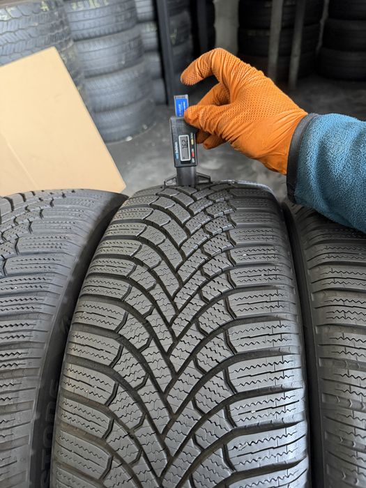 4 anvelope iarna 205/55/17 , Bridgestone , DOT 2024 , 7-7.5 mm !