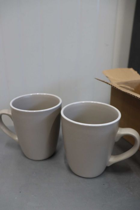 Комплект посуда Oslo - тъмно сив - 16 части, купи, чаши, чинии