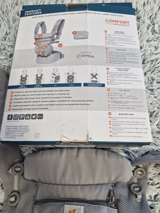 Ергономична раница Egrobaby omni 360