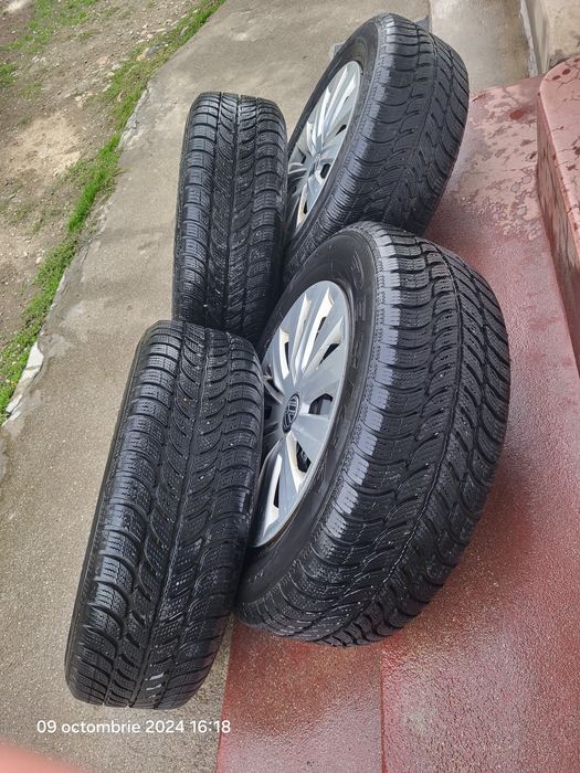 Roți VW r15 anvelope de iarnă