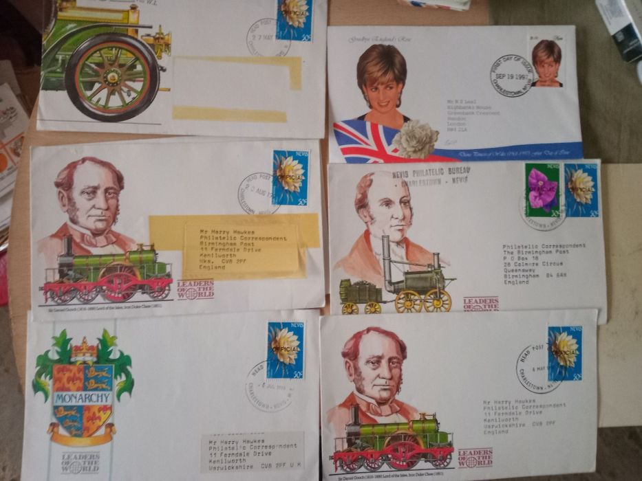 FDC- tari rare Anglia