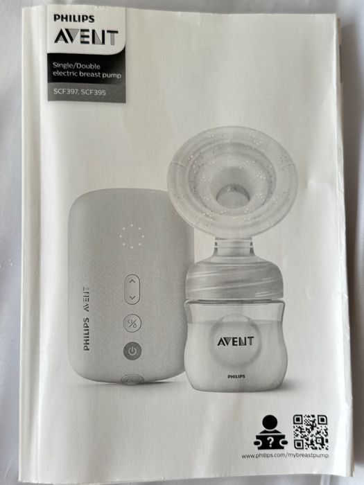 Помпа за кърма Philips Avent + чашата за съхранение Philips в подарък