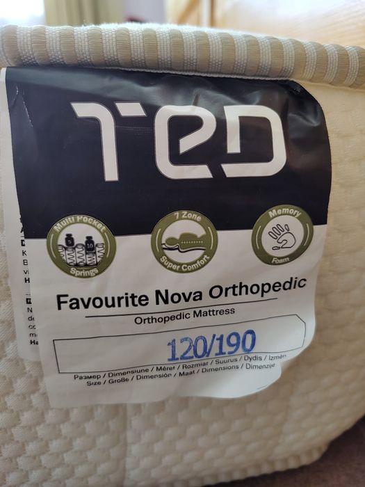 Матрак TED FAVOURITE NOVA Orthopedic в гаранция