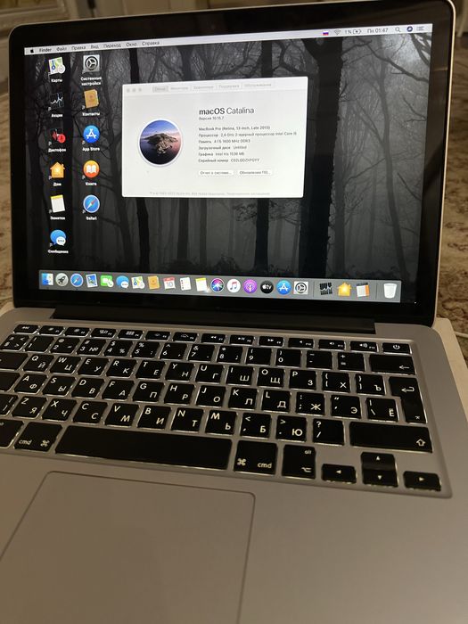 Macbook pro 11,1 в хорошом состояний