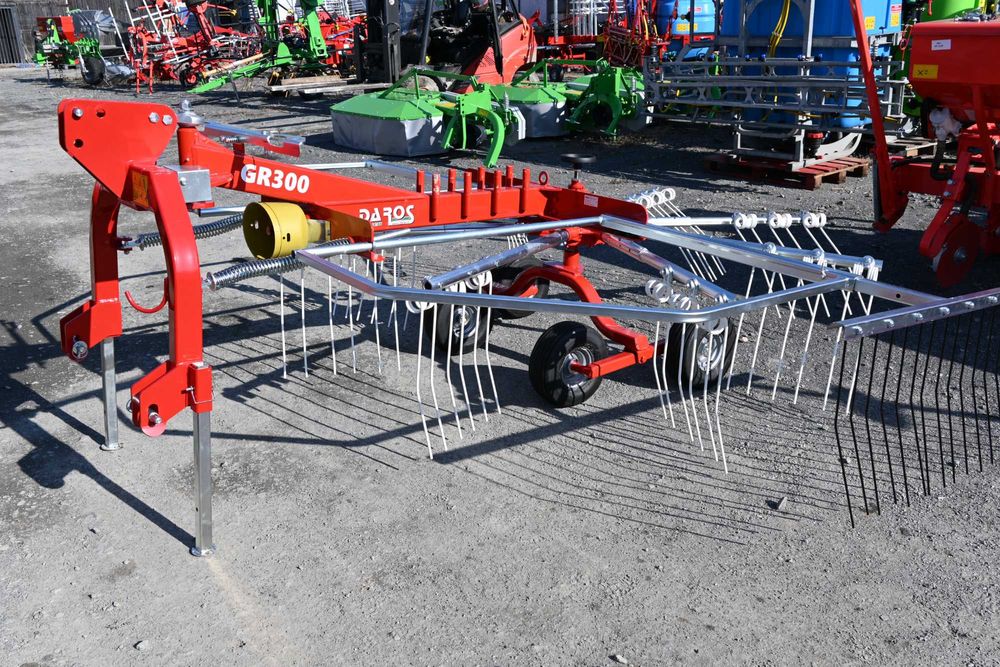 Grebla rotativa de adunat DA ROS GR 300 SN 4R - fabricat in ITALIA