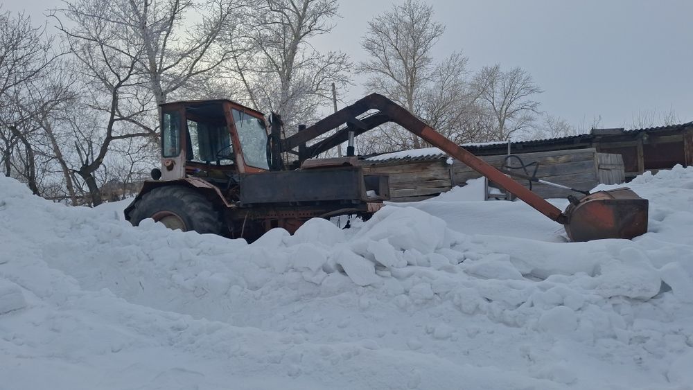 Трактор Т 16 на ходу