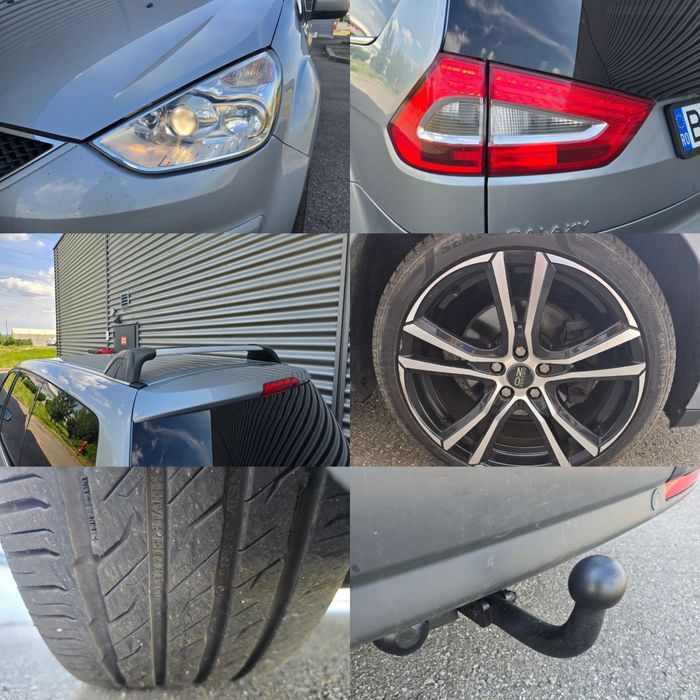 Ford Galaxy Titanium 2009/Converse+/Navi/7locuri/Display tetiere/Piele/