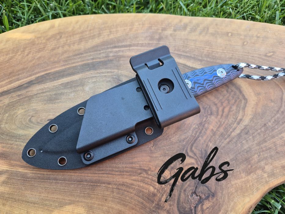 Нож с фиксирано острие FOX Knives FX529,фултанг с тактическа кания