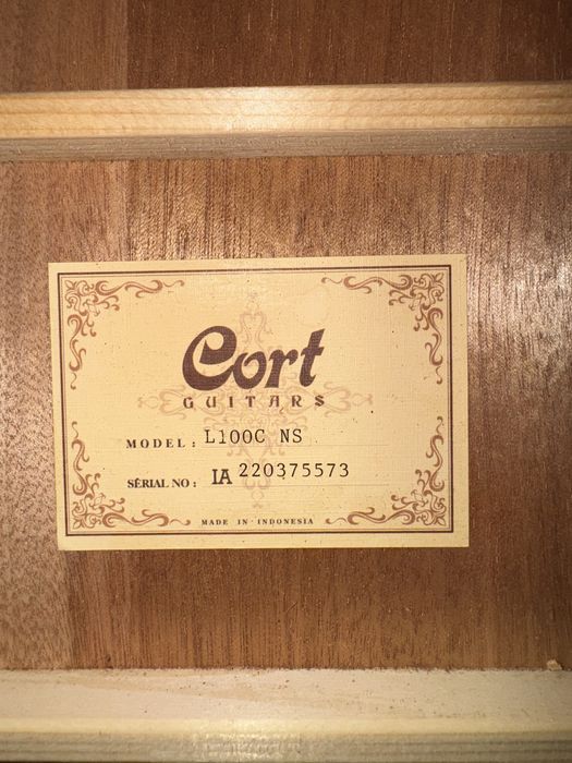 акустическая гитара cort