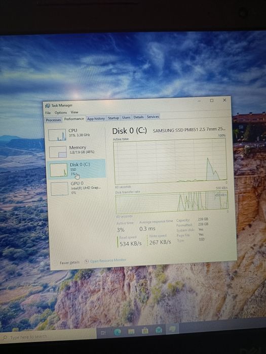 Laptop Dell Latitude 3590 i5-8650u 8/16gb ddr4 15,6 inch