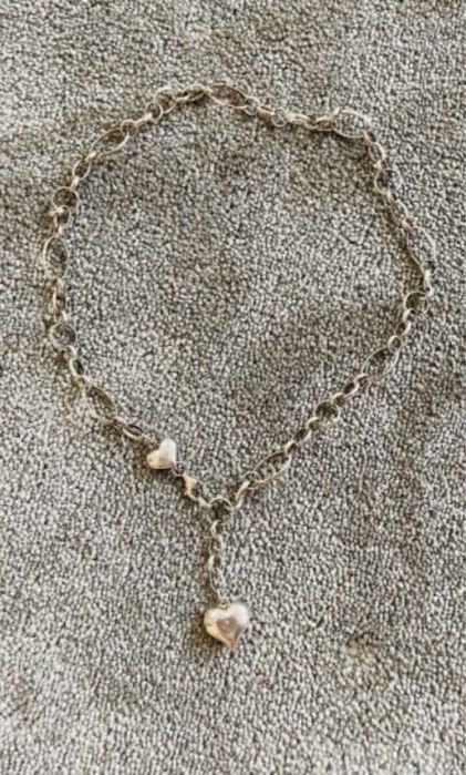 Сребърно колие, запазено