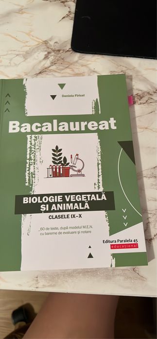Vand carti de biologie vegetala