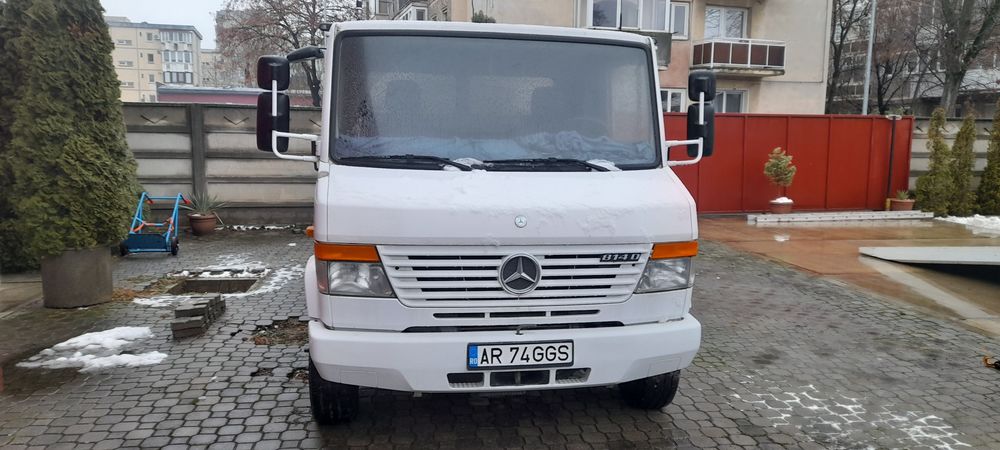 Camion platforma transport autoturisme Mercedes Vario 814