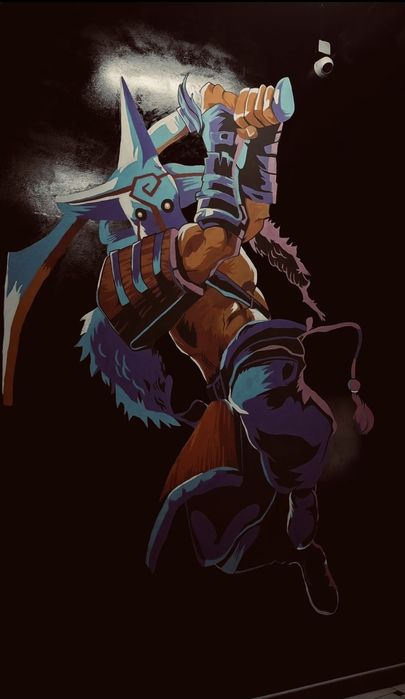 Рисую на стены devolga rasm chzamz