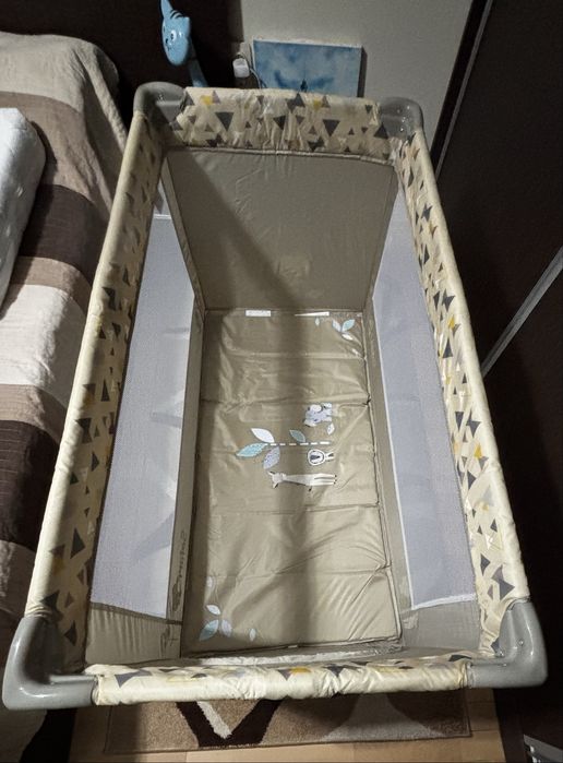 Бебешка кошара Lorelli, с включени два матрака