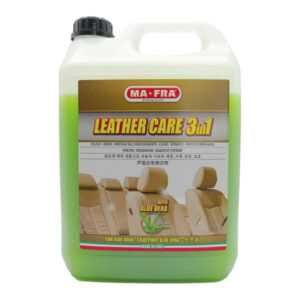 Препарат за почистване, хидратиране и защита на кожени салони