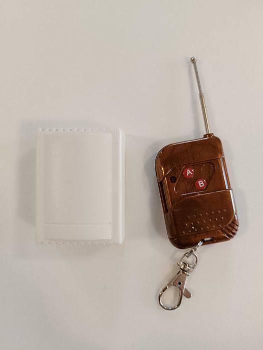 Modul releu RF wireless 2 canale cu telecomandă 315 / 433 MHz