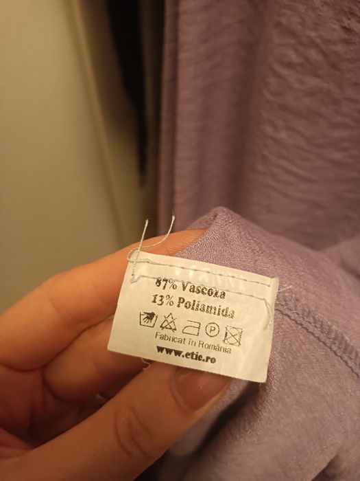 Rochie Etic viscoză lila