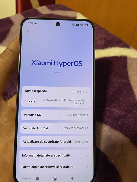 XIAOMI 15, 512GB, Impecabil