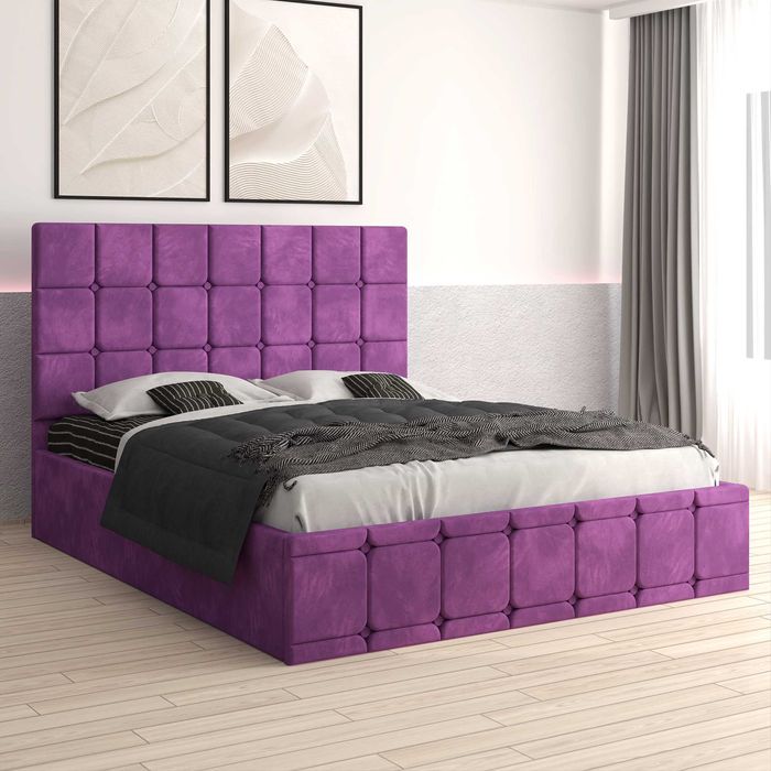 Paturi tapitate-mobila-set dormitor-livrare gratuita cu verificare