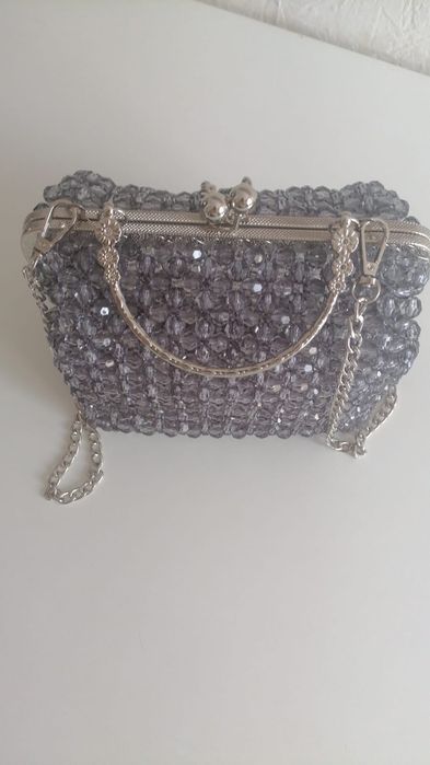 Сумка из бусин. Ручная работа