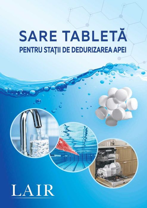 Sare tabletă pentru dedurizarea apei