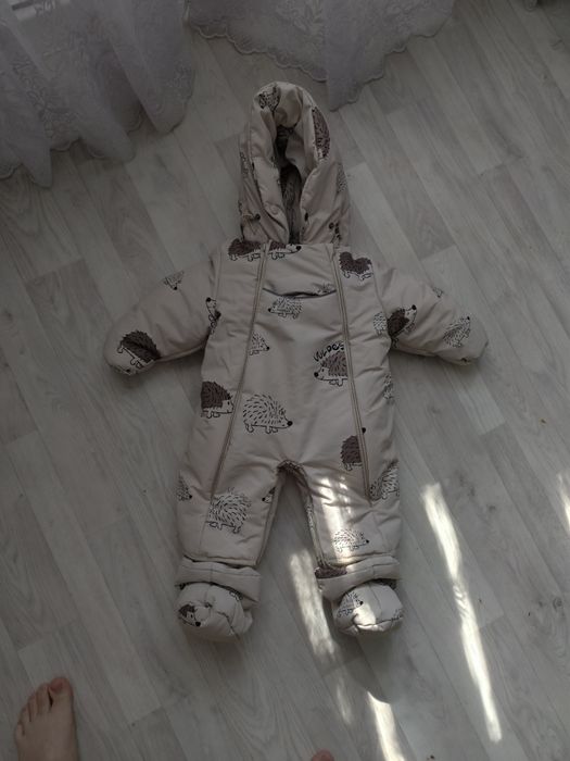 Комбез-конверт для новорожденных 62-68см