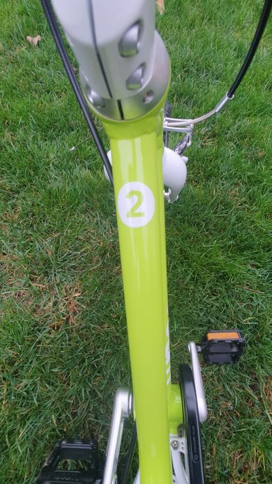 Bicicleta WOOM  2 culoare lime