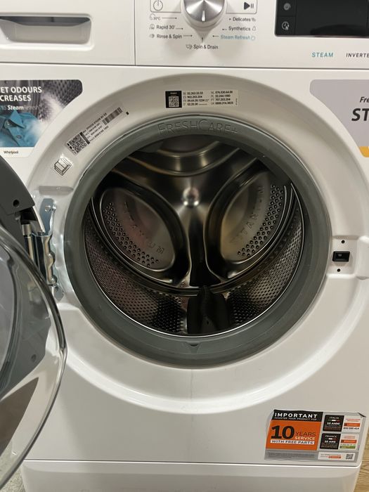 Пералня със сушилня Whirlpool 9/7 kg FreshCare+ Steam – гаранция!!!