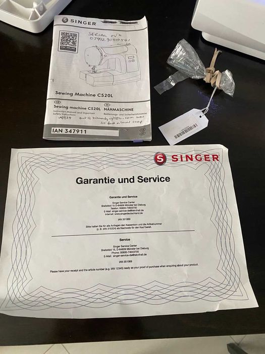 Singer Brilliance Serenade C520L /Шевна машина
