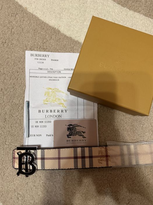 Curea Burberry Toate Accesoriile PREMIUM