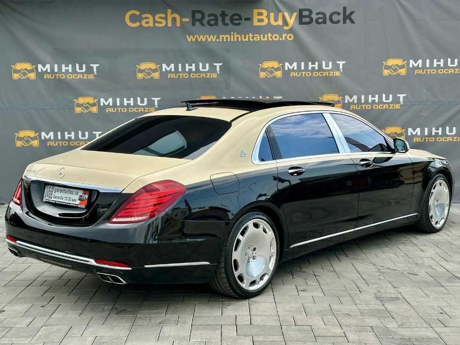 Mercedes Benz S500 4Matic MAYBACH 4.7 Benzina (457 CP) 2018 Euro6 | Rate fixe | Garantie