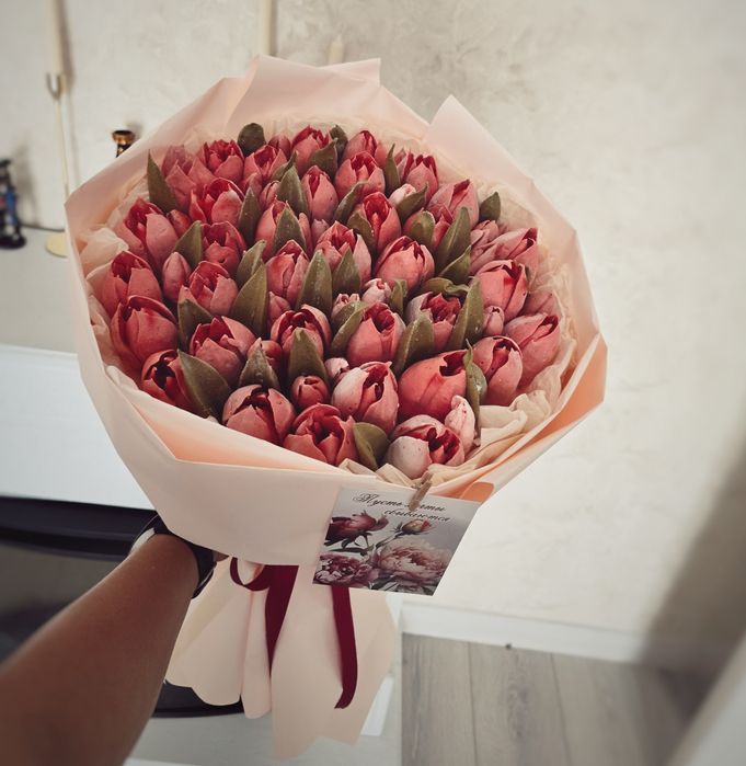 Подарок Алматы. Букет из зефира.