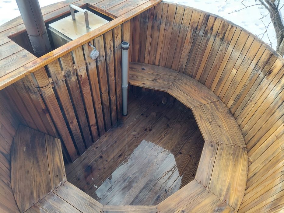 Ciubăr lemn 8 persoane