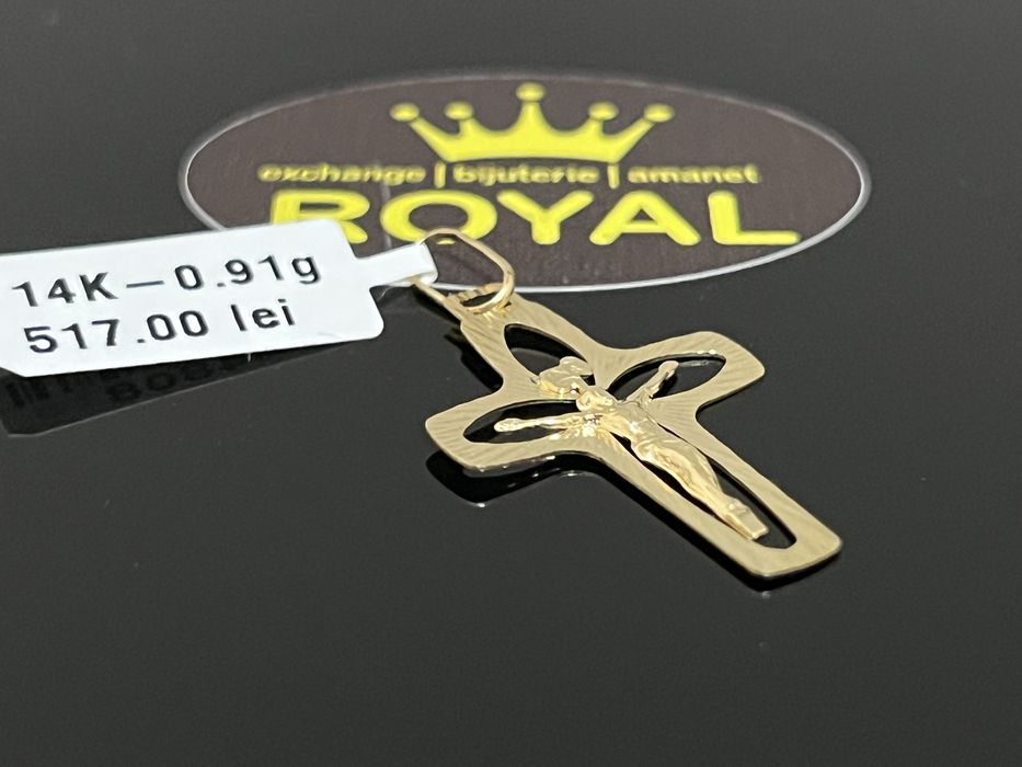 Bijuteria Royal CB : Pandant aur 14K 585 0,91 grame