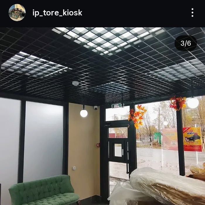 Киоск на заказ сауда дүңгіршіктерін