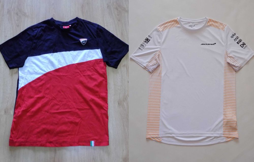 Тениска ducati/mclaren потник блуза оригинал авто мото спорт мъжка M/S