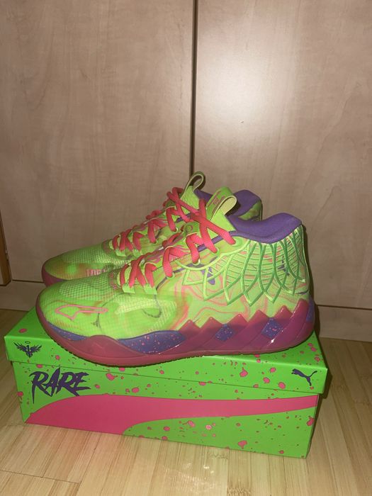 Adidasii de baschet Lamello Puma MB.01 inverse toxic