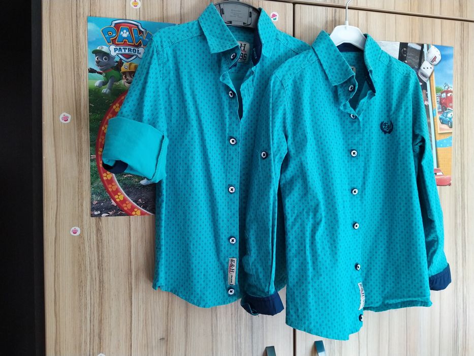 Детска риза с дълъг ръкав